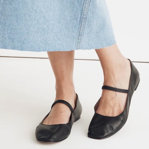 Madewell Shoes - Madewell Black Flats